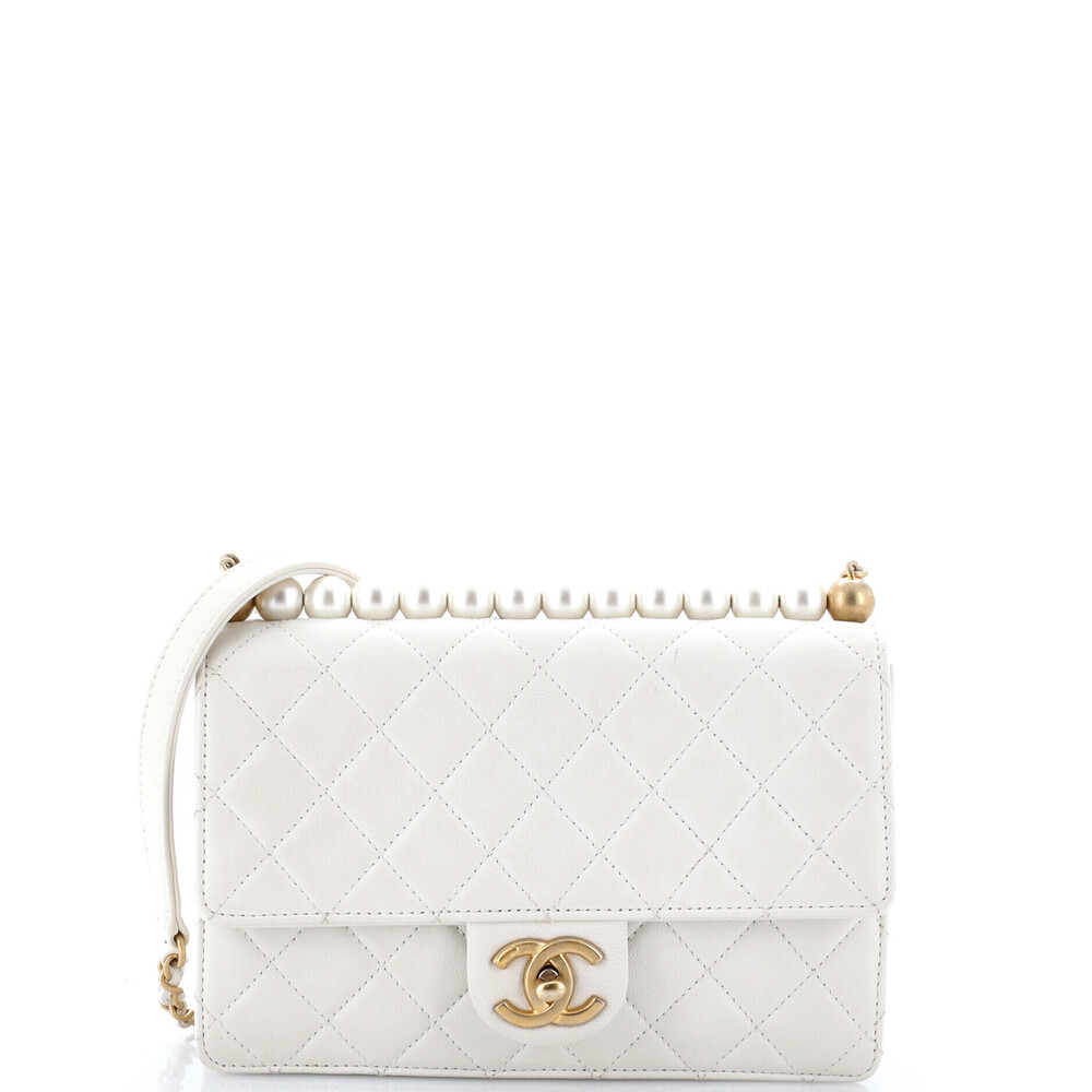 Chanel Small Chic Pearls Flap Bag